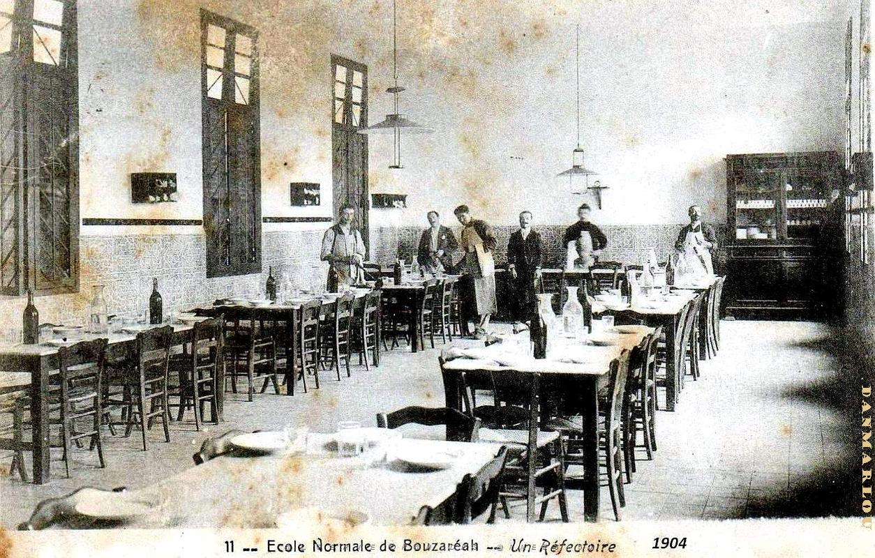 2397- Alger-Bouzareah - Ecole Normale - Refectoire- 1904.jpg